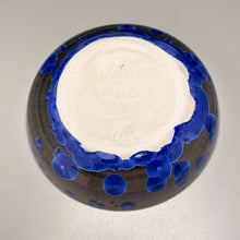 Load image into Gallery viewer, Dish #25 in Cobalt Crystalline, 5.5&quot;dia (Juliana Owen)
