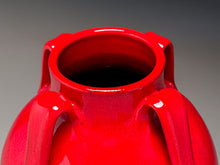 Load image into Gallery viewer, Lily Jar #2 in Chinese Red, 9.5&quot;h (Ben Owen III)
