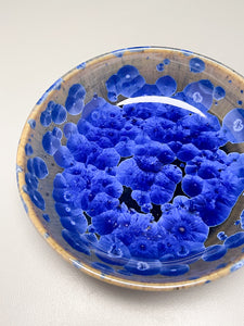 Dish #26 in Cobalt Crystalline, 5.5"dia (Juliana Owen)