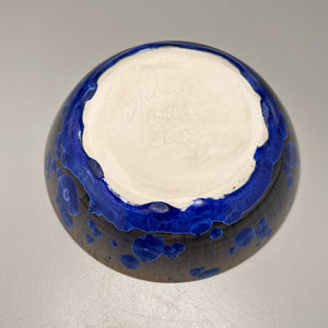 Dish #26 in Cobalt Crystalline, 5.5"dia (Juliana Owen)