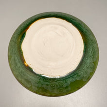 Load image into Gallery viewer, Dish #21 in Lily Pad Green Crystalline, 6.5&quot;dia (Juliana Owen)
