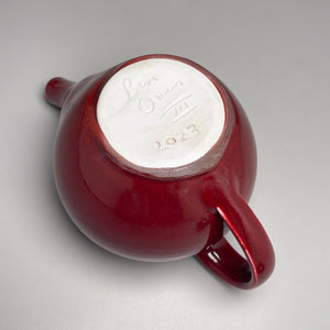 Teapot in Cabernet, 6"h (Ben Owen III)