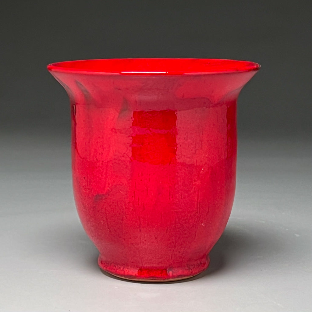 Bell Vase #1 in Chinese Red, 5