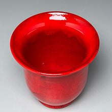 Load image into Gallery viewer, Bell Vase #1 in Chinese Red, 5&quot;h (Ben Owen III)
