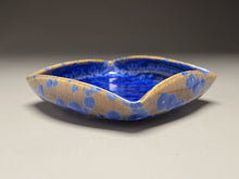 Load image into Gallery viewer, Dish #33 in Cobalt Crystalline, 5.5&quot;dia (Juliana Owen)
