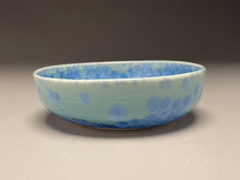 Load image into Gallery viewer, Dish #24 in Turquoise Crystalline, 5.5&quot;dia (Juliana Owen)
