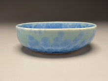 Load image into Gallery viewer, Dish #24 in Turquoise Crystalline, 5.5&quot;dia (Juliana Owen)
