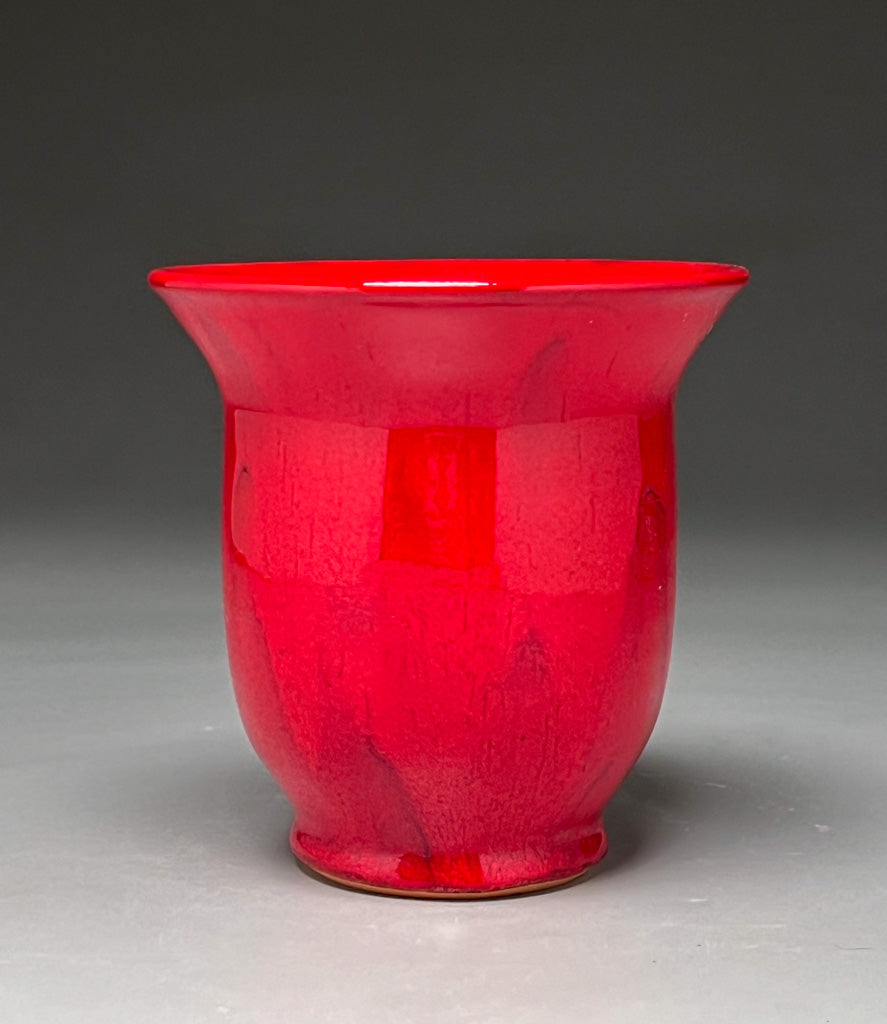 Bell Vase #2 in Chinese Red, 5