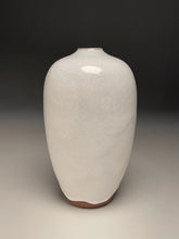 Load image into Gallery viewer, Egg Vase #4 in Dogwood White, 8.5&quot;h (Ben Owen III)
