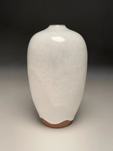 Load image into Gallery viewer, Egg Vase #4 in Dogwood White, 8.5&quot;h (Ben Owen III)
