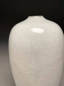 Egg Vase #4 in Dogwood White, 8.5"h (Ben Owen III)