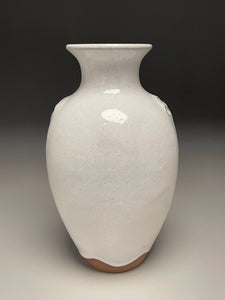 Dogwood Vase #2 in Dogwood White, 8.75"h (Ben Owen III)