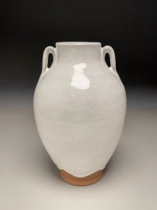 Tang Vase in Dogwood White, 8.75"h (Ben Owen III)