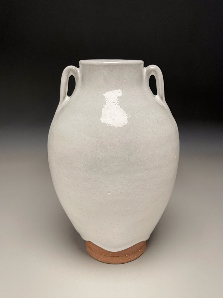 Tang Vase in Dogwood White, 8.75