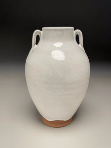 Tang Vase in Dogwood White, 8.75"h (Ben Owen III)