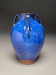 Lily Jar in Opal Blue, 8.75"h (Ben Owen III)