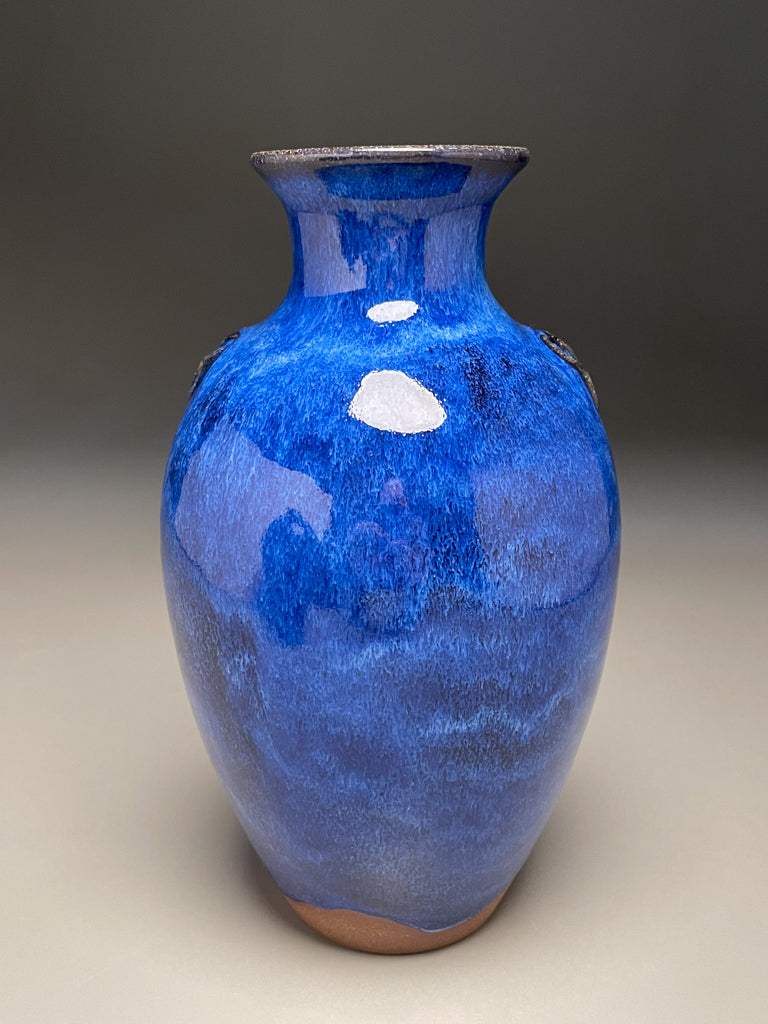 Dogwood Vase in Opal Blue, 9.25