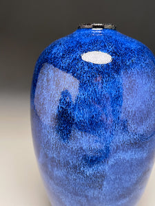 Egg Vase #2 in Opal Blue, 8.75"h (Ben Owen III)