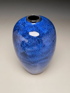 Egg Vase #2 in Opal Blue, 8.75"h (Ben Owen III)