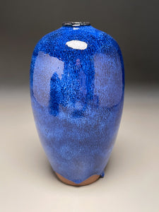 Egg Vase #2 in Opal Blue, 8.75"h (Ben Owen III)