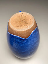 Load image into Gallery viewer, Egg Vase #2 in Opal Blue, 8.75&quot;h (Ben Owen III)
