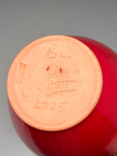 Load image into Gallery viewer, Lily Jar #3 in Chinese Red, 12&quot;h (Ben Owen III)
