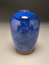 Load image into Gallery viewer, Egg Vase #4 in Opal Blue, 5.75&quot;h (Ben Owen III)
