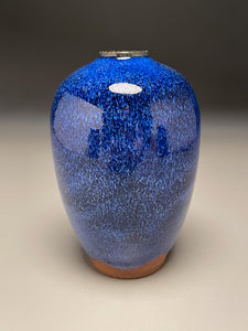 Egg Vase #4 in Opal Blue, 5.75"h (Ben Owen III)