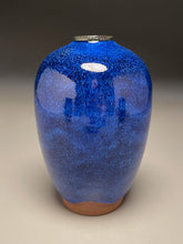 Load image into Gallery viewer, Egg Vase #4 in Opal Blue, 5.75&quot;h (Ben Owen III)
