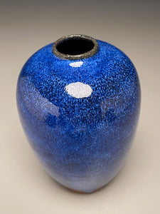 Egg Vase #4 in Opal Blue, 5.75"h (Ben Owen III)