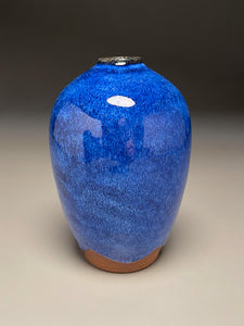 Egg Vase #5 in Opal Blue, 6"h (Ben Owen III)