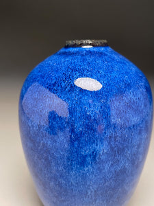 Egg Vase #5 in Opal Blue, 6"h (Ben Owen III)