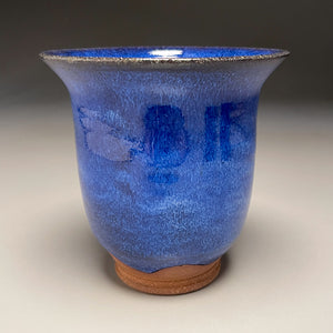 Bell Vase #2 in Opal Blue, 5"h (Ben Owen III)