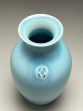 Load image into Gallery viewer, Dogwood Vase #1 in Blue Celadon, 9"h (Ben Owen III)
