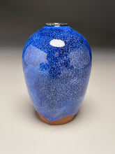 Load image into Gallery viewer, Egg Vase #6 in Opal Blue, 5.75&quot;h (Ben Owen III)
