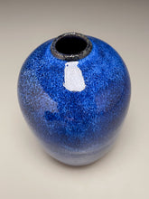 Load image into Gallery viewer, Egg Vase #6 in Opal Blue, 5.75&quot;h (Ben Owen III)
