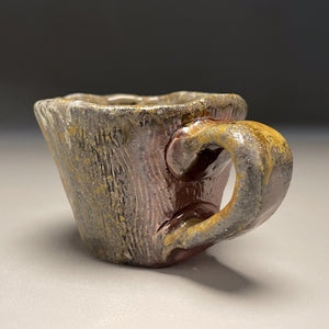 Woodfired Espresso Mug in Natural Ash 2.5"h (Elizabeth McAdams)