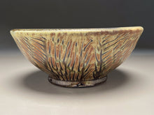 Load image into Gallery viewer, Carved Bowl in Green Celadon Glaze, 8&quot;d. (Elizabeth McAdams)
