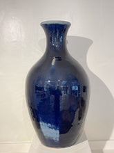 Load image into Gallery viewer, Vase in Dark Blue, 24.5&quot;h. (Elizabeth McAdams)
