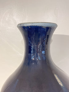 Vase in Dark Blue, 24.5"h. (Elizabeth McAdams)