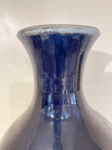 Vase in Dark Blue, 24.5"h. (Elizabeth McAdams)