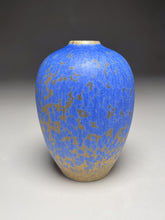 Load image into Gallery viewer, Egg Vase in Stardust Blue, 5.75&quot;h (Ben Owen III)
