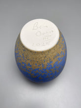 Load image into Gallery viewer, Egg Vase in Stardust Blue, 5.75&quot;h (Ben Owen III)
