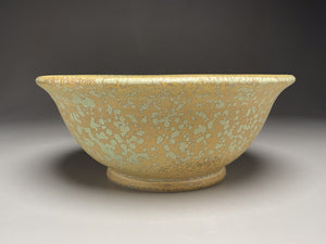 Trumpet Flair Bowl in Stardust Green, 10.5"dia. (Ben Owen III)