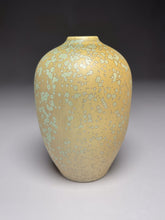 Load image into Gallery viewer, Egg Vase #1 in Stardust Green, 6&quot;h (Ben Owen III)
