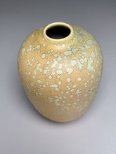 Load image into Gallery viewer, Egg Vase #1 in Stardust Green, 6&quot;h (Ben Owen III)
