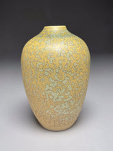 Load image into Gallery viewer, Egg Vase #2 in Stardust Green, 5.75&quot;h (Ben Owen III)
