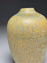 Load image into Gallery viewer, Egg Vase #2 in Stardust Green, 5.75&quot;h (Ben Owen III)
