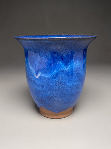 Bell Vase in Opal Blue, 7"h (Ben Owen III)