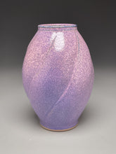 Load image into Gallery viewer, Melon Flower Vase in Nebular Purple, 8"h (Ben Owen III)
